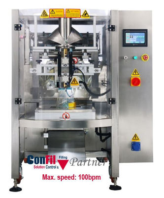 selo vertical da suficiência do formulário 550Kg que empacota o servocontrol de Max Film Width 520mm