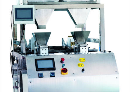 Detergente linear da máquina do pesador do pó de lavagem que pesa a máquina de embalagem de enchimento