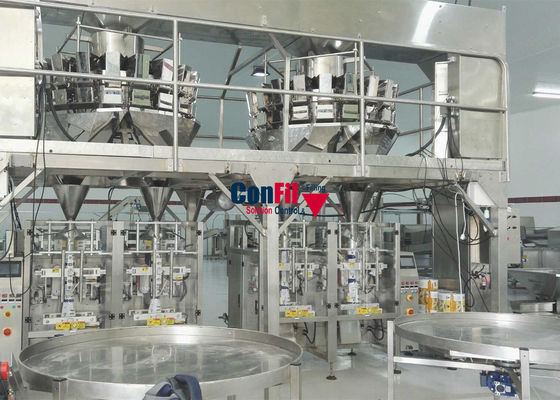 500 cabeça da máquina de embalagem 20 do pesador de Multihead do grama