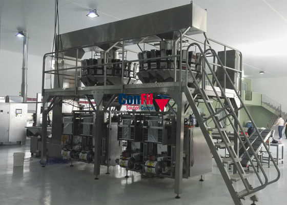 500 cabeça da máquina de embalagem 20 do pesador de Multihead do grama