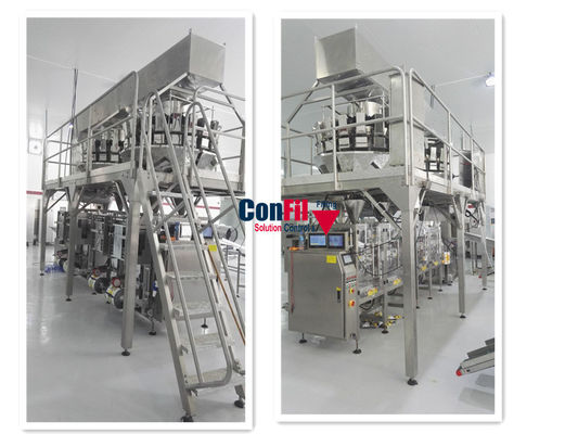 500 cabeça da máquina de embalagem 20 do pesador de Multihead do grama