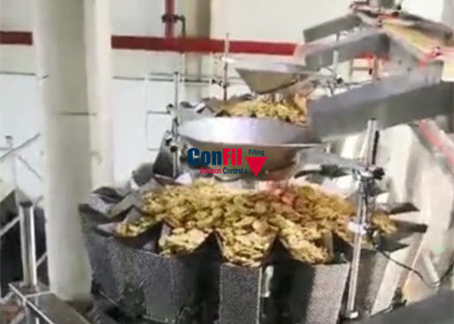 Pesador de Multihead da máquina de peso de Multihead para a máquina de arquivamento IP63 da panqueca da padaria impermeável