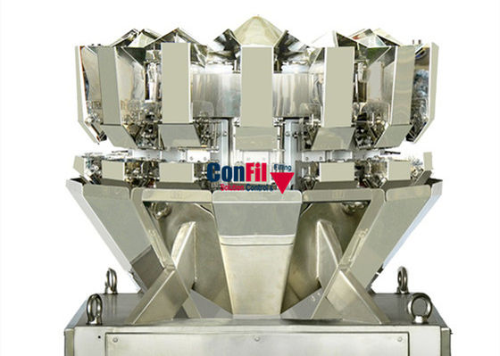 Pesador de Multihead da máquina de peso de Multihead para a baixa máquina de enchimento de Wolfberry do peso do alvo