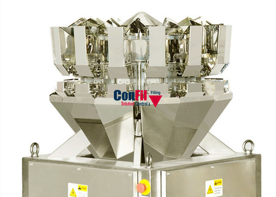 Pesador de Multihead da máquina de peso de Multihead para a baixa máquina de enchimento de Wolfberry do peso do alvo