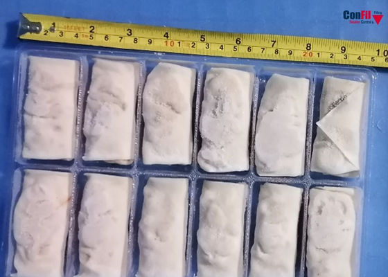Pesador de Multihead da máquina de peso de Multihead para o rolo de mola congelado do alimento que conta a máquina de enchimento