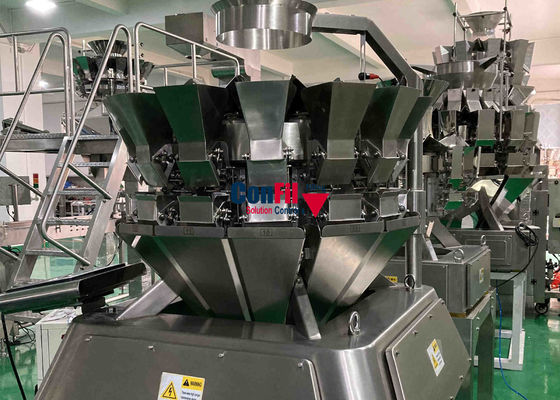 O pesador de Multihead da máquina de peso de Multihead para o iogurte secado gotas Yogut do iogurte derrete a máquina de enchimento impermeável
