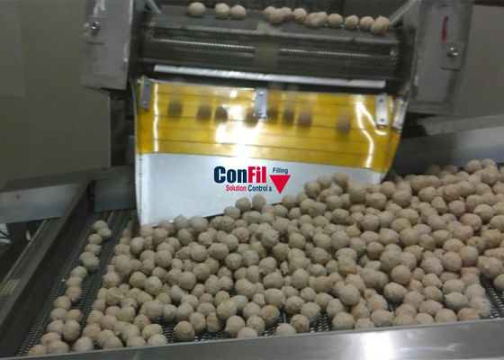 O pesador de Multihead da máquina de peso de Multihead para o alimento congelado 2.5Kg recolhe manualmente