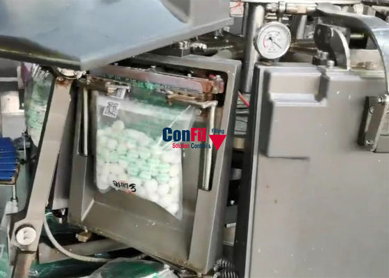 Pesador de Multihead da máquina de peso de Multihead para a máquina de enchimento impermeável do alimento frágil do ovo de codorniz