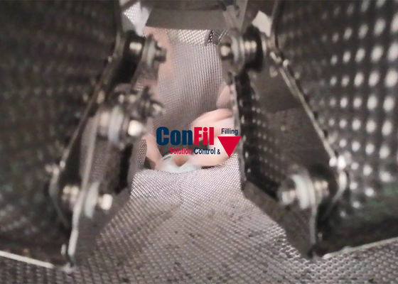 O pesador de Multihead da máquina de peso de Multihead para o alimento congelado cortou a máquina de enchimento impermeável da carne de porco