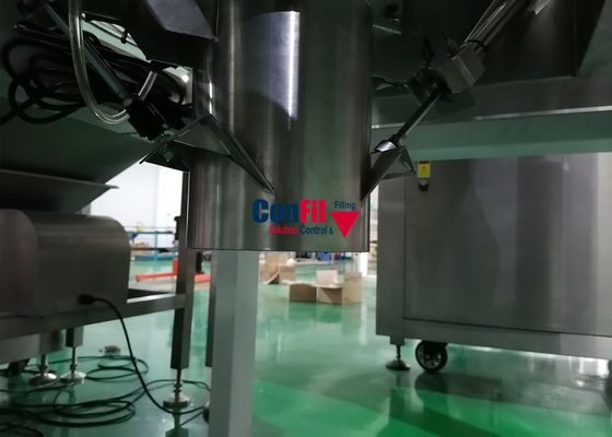 Pesador de Multihead da máquina de peso de Multihead para a máquina de enchimento impermeável dos cereais do arroz