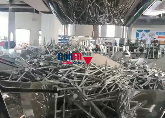 Cabeça 14 máquina de peso de um Multihead de 2,5 litros para as peças de metal dos prendedores