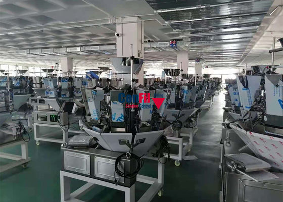 Multihead expulsou cabeça da máquina de empacotamento 14 do alimento do petisco