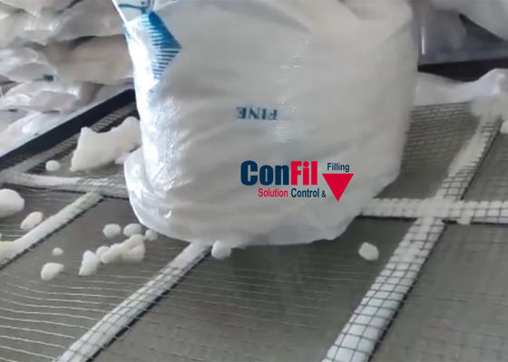 Multihead que pesa o armazenamento central do tanque de Sugar Pouch Packing Machine With