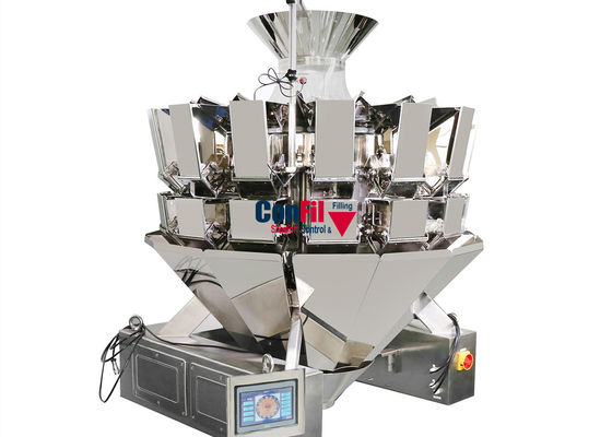 O pesador de Multihead da máquina de peso de Multihead para a máquina de Filliing do marshmallow dos doces Waterproofed