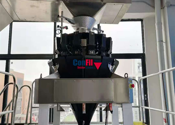 Máquina de enchimento principal do pesador do pesador 14 automáticos de Multihead dos produtos do queijo