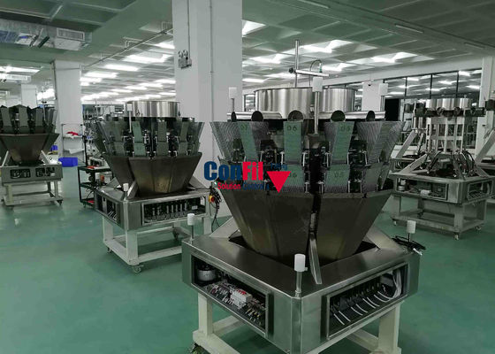 do pesador principal automático do pesador 14 de 700kg parafuso da camada Multihead único 3 litros
