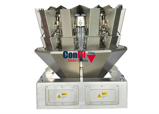 auto máquina de embalagem 500gram de peso 10Head com o único funil da aleta