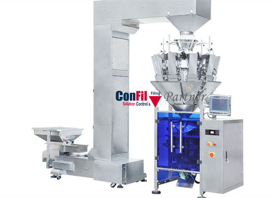 máquina de embalagem do pesador de 200Gram Multihead para frutos secos de Wolfberry
