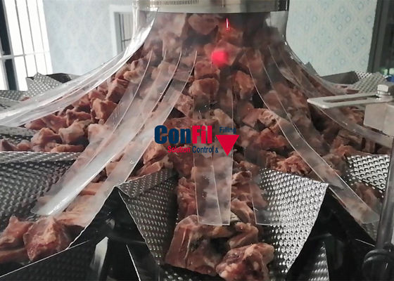 Congelado cortado marca a máquina automática 3500gram do peso e de enchimento