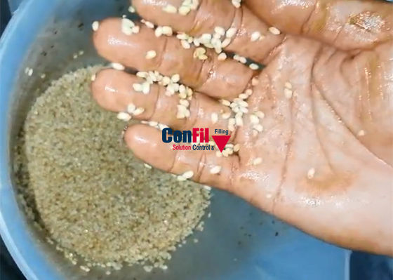 Máquina de embalagem principal do pesador de 14 Multihead para o enchimento posta de conserva ou os alimentos frescos pegajosos