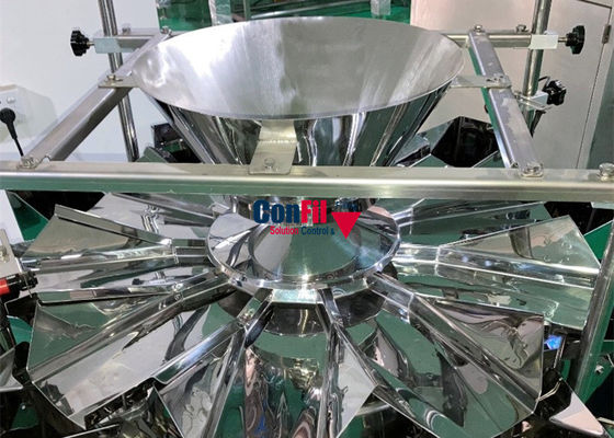máquina de embalagem do pesador de 80bpm Multihead para amêndoas Roasted das porcas