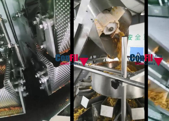 A máquina de empacotamento giratória do vácuo do CE para salmouras pôs de conserva frutos dos vegetais