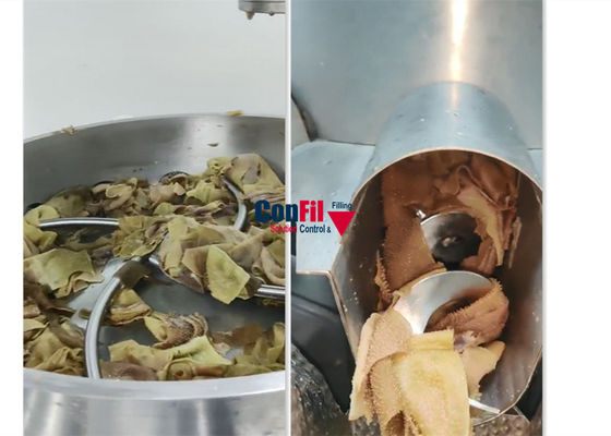 Máquina de empacotamento giratória dos alimentos frescos dos Tripes da entranhas do vácuo 1000 gramas
