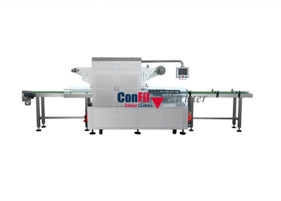 Máquina de embalagem do pesador de Multihead para Bean Sprout Traysealer Packing System para EMAP vegetal