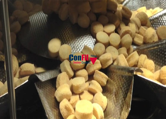 Cabeça 16 pesador de um Multihead de 3,0 litros para pepitas de galinha