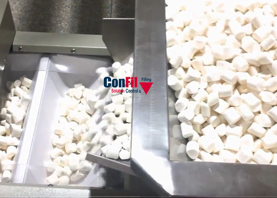 O pesador de Multihead da máquina de peso de Multihead para a máquina de Filliing do marshmallow dos doces Waterproofed