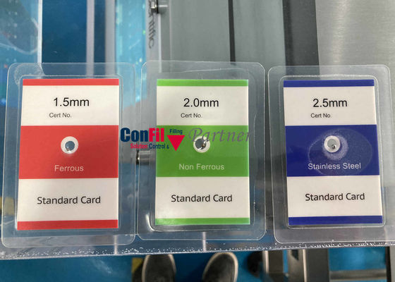 detector de metais da transformação de produtos alimentares de 2000mm para alimentos frescos congelados do alimento